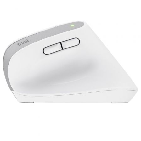 Trust Bayo+ Ratón Ergonómico Inalámbrico Bluetooth, Batería Recargable, 2400 DPI, Blanco Trust Bayo+ Ratón Ergonómico Inalámbrico Bluetooth, Batería Recargable, 2400 DPI, Blanco
